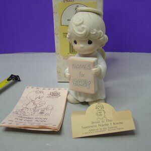 Precious Moments 1989 "Jesus Is The Sweetest Name I Know" w/Box #523097